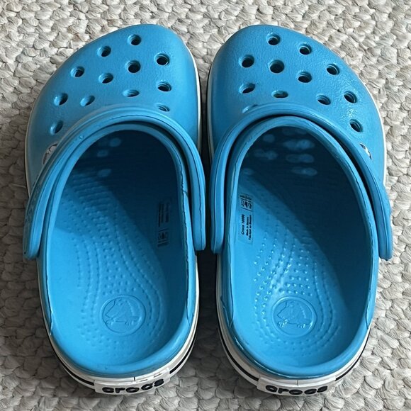 Crocs Crocband Little Boy Size C7 Child Waterproof Clogs Strap Sandals Shoes - Picture 7 of 12